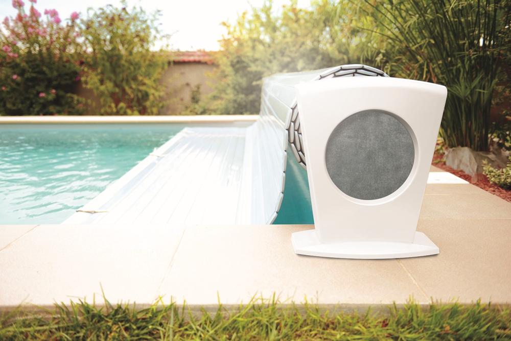 Rollabdeckung Moon elektrisch PVC Lamellen